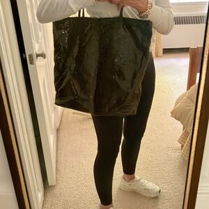 Tote bag and makeup case